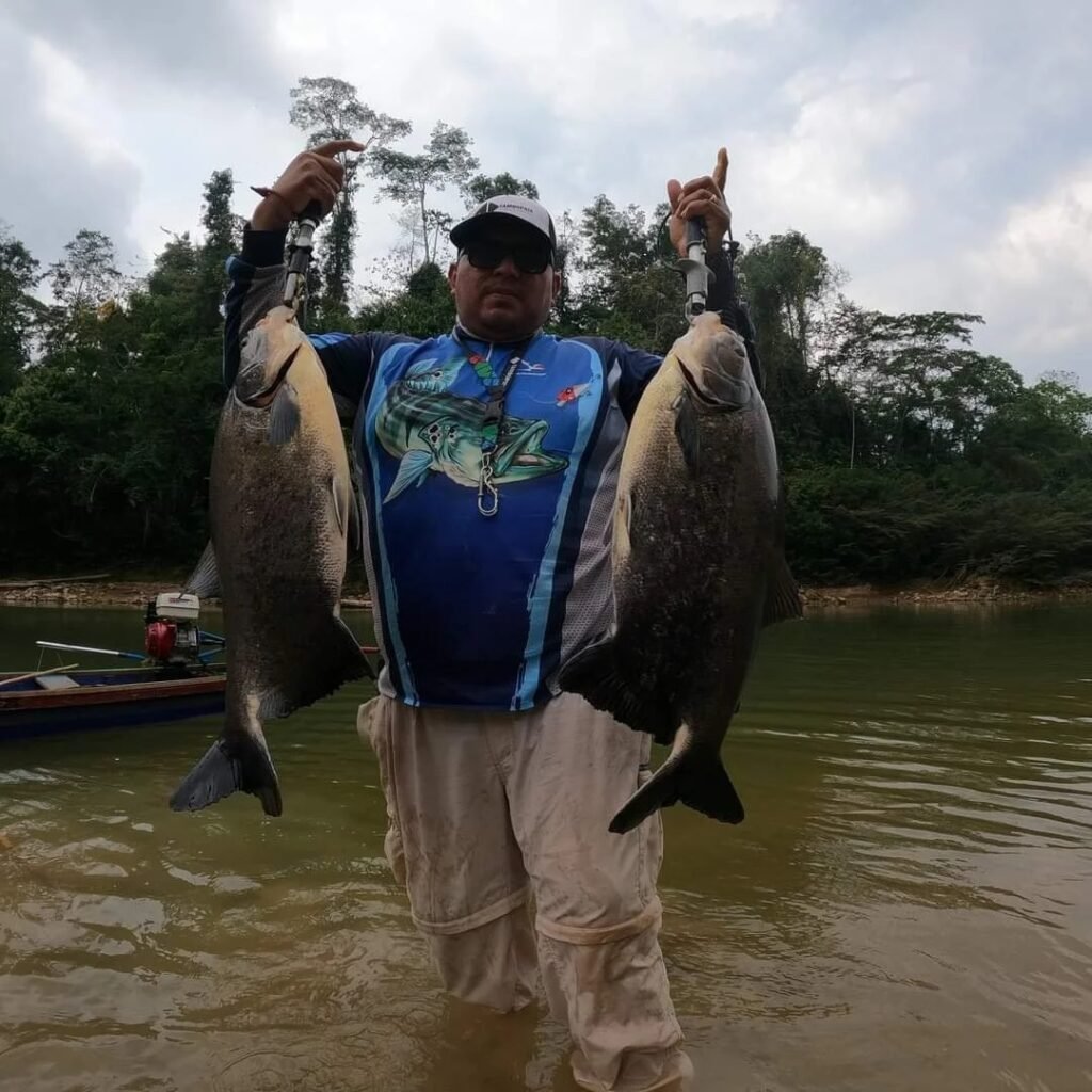 Pesca esportiva em água doce