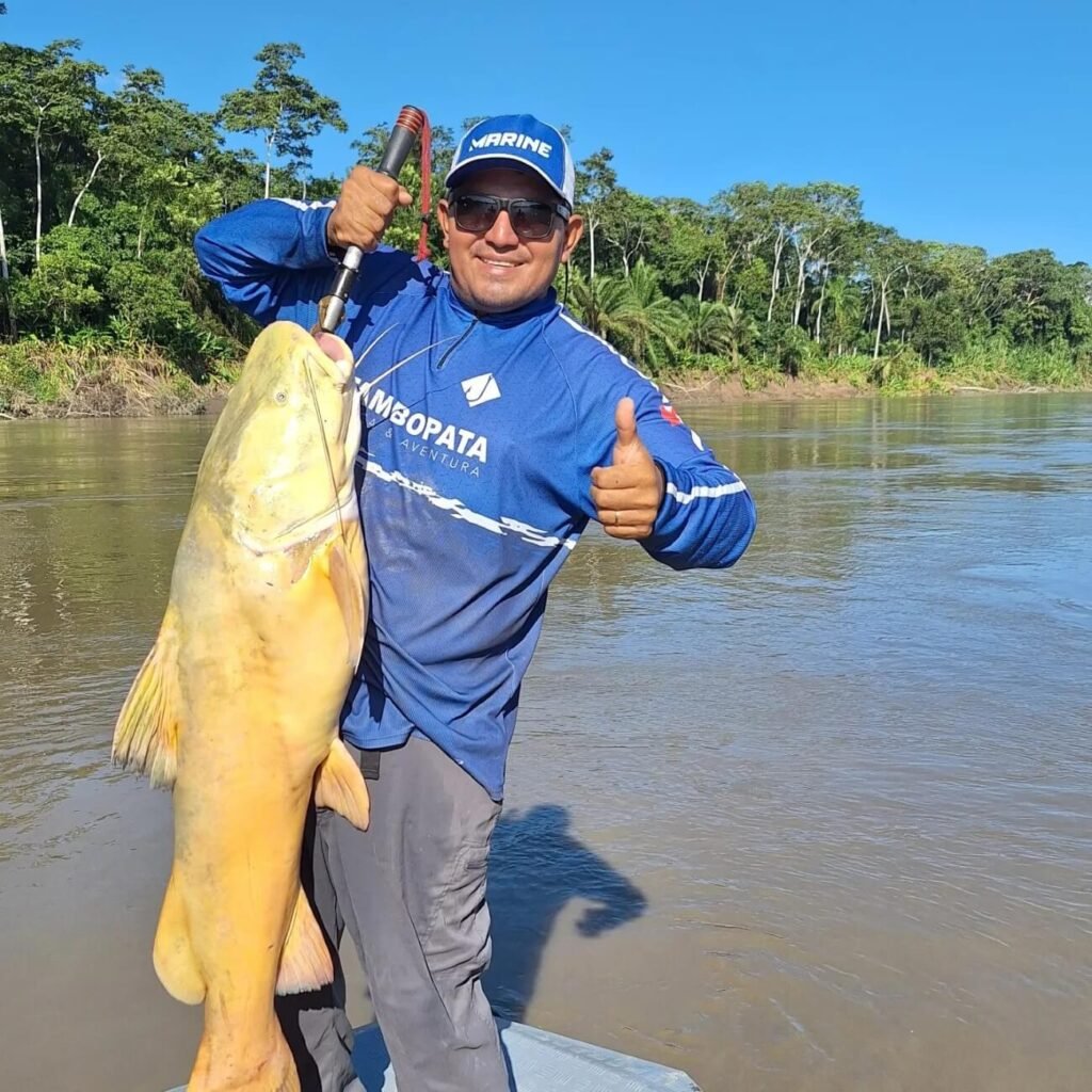 Pesca esportiva em Tambopata: equipamento essencial