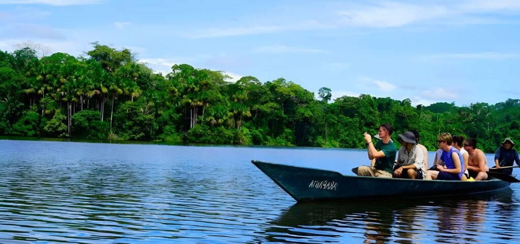 Pesca en el Lago Sandoval