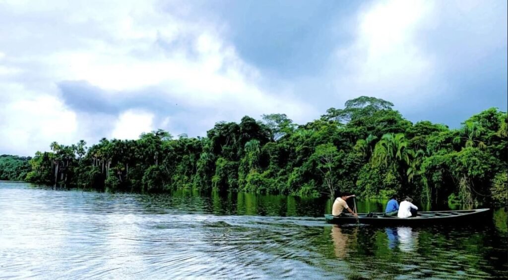 Pesca no Lago Sandoval