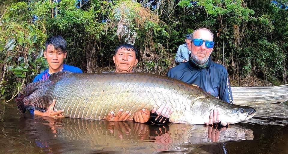 Pesca deportiva Paiche Venezuela